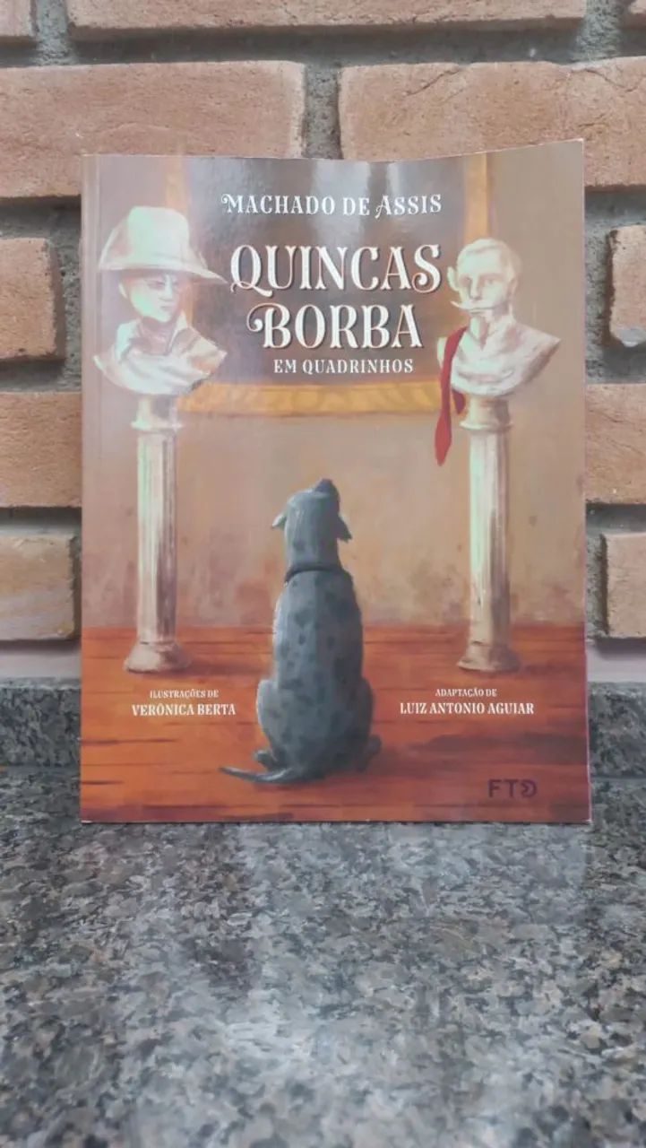 Quincas Borba em Quadrinhos- Editora FTD 