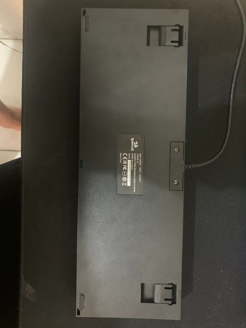 Teclado mecânico Kumara Redragon switch marrom - Foto 2