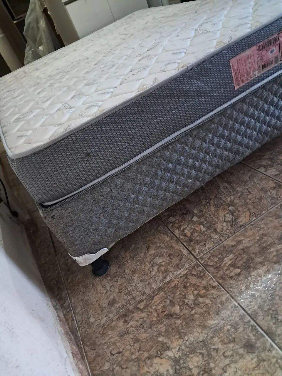 Cama box casal colchao novo - Foto 3