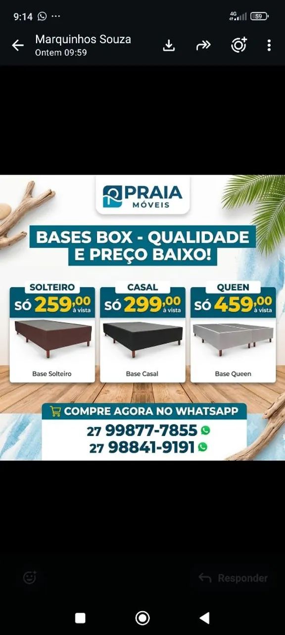 Base Solteiro,Casal e Queen, 138x188x42 - Bonaflex