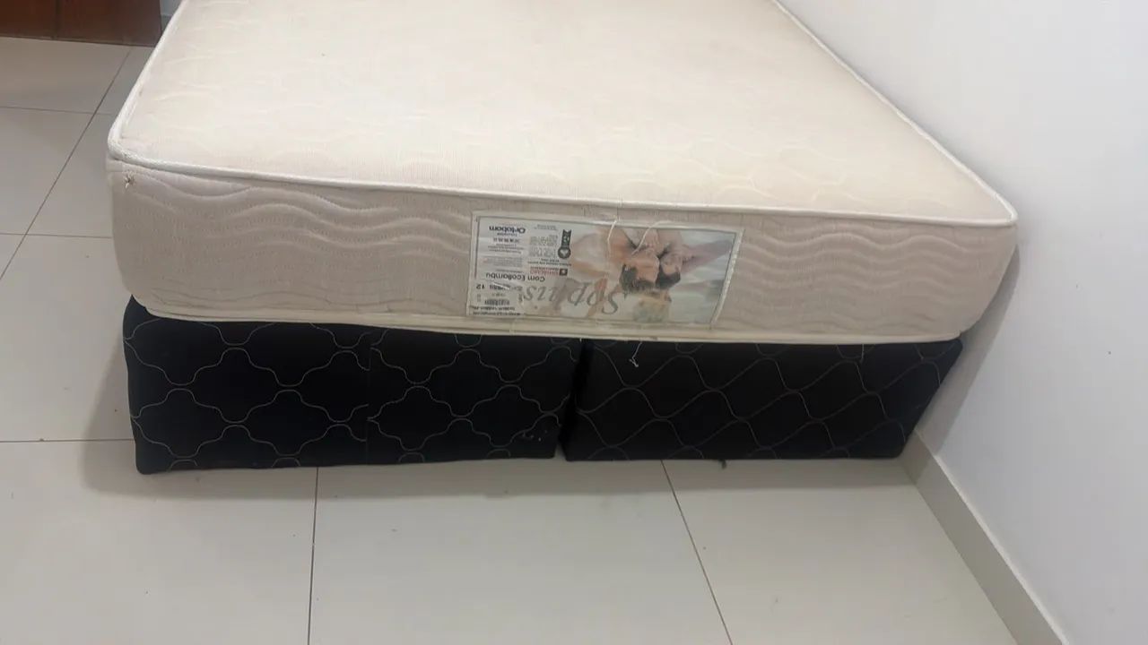 Cama de casal semi nova - Foto 3