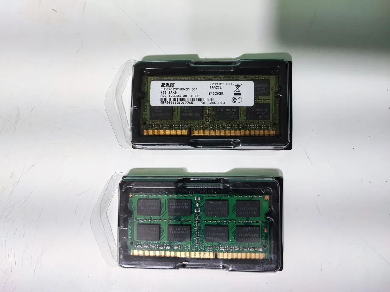 Memórias RAM (4GB e 8GB) DDR3 para notebook