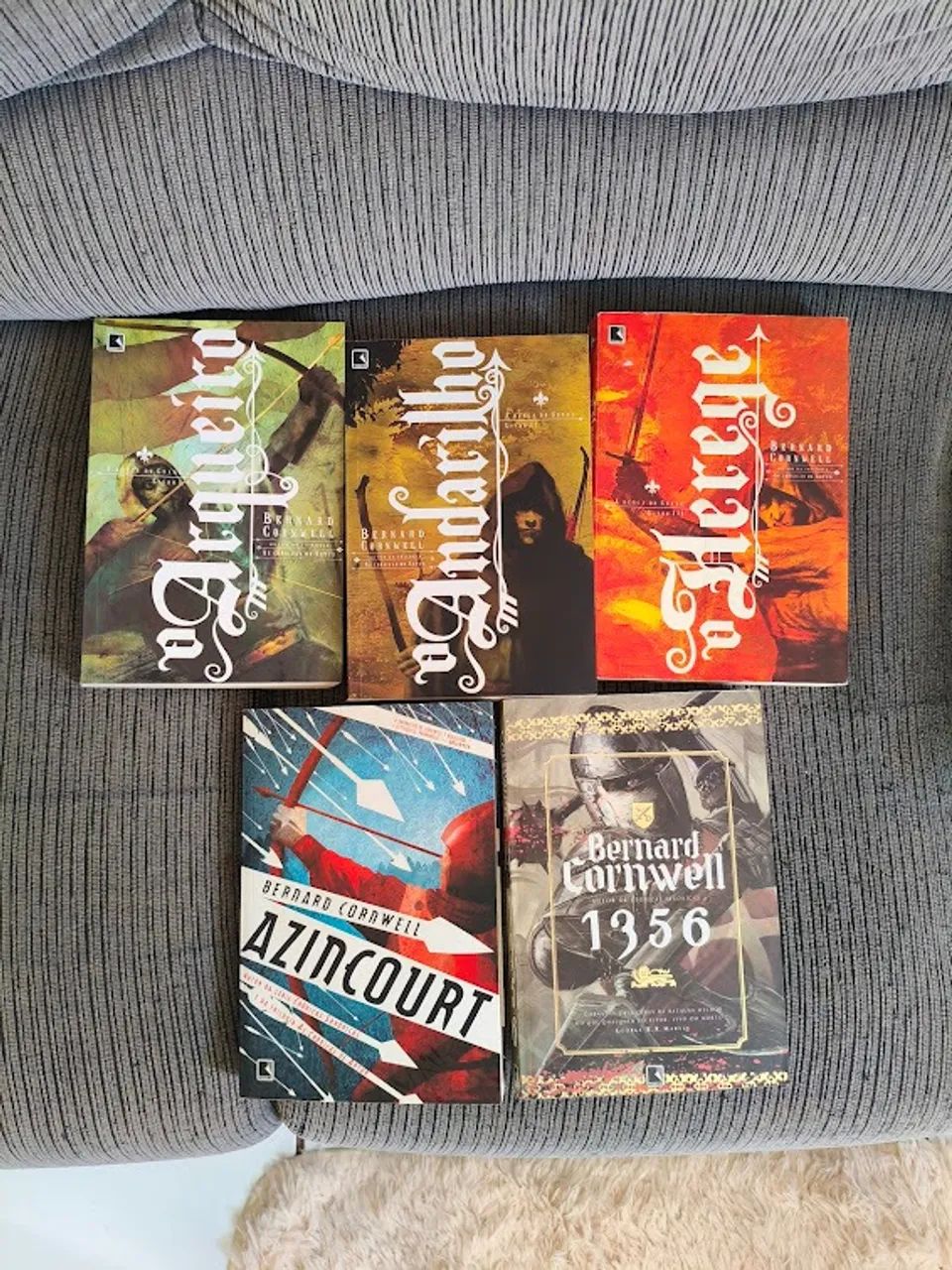 Coleção livros Bernard Cornwell