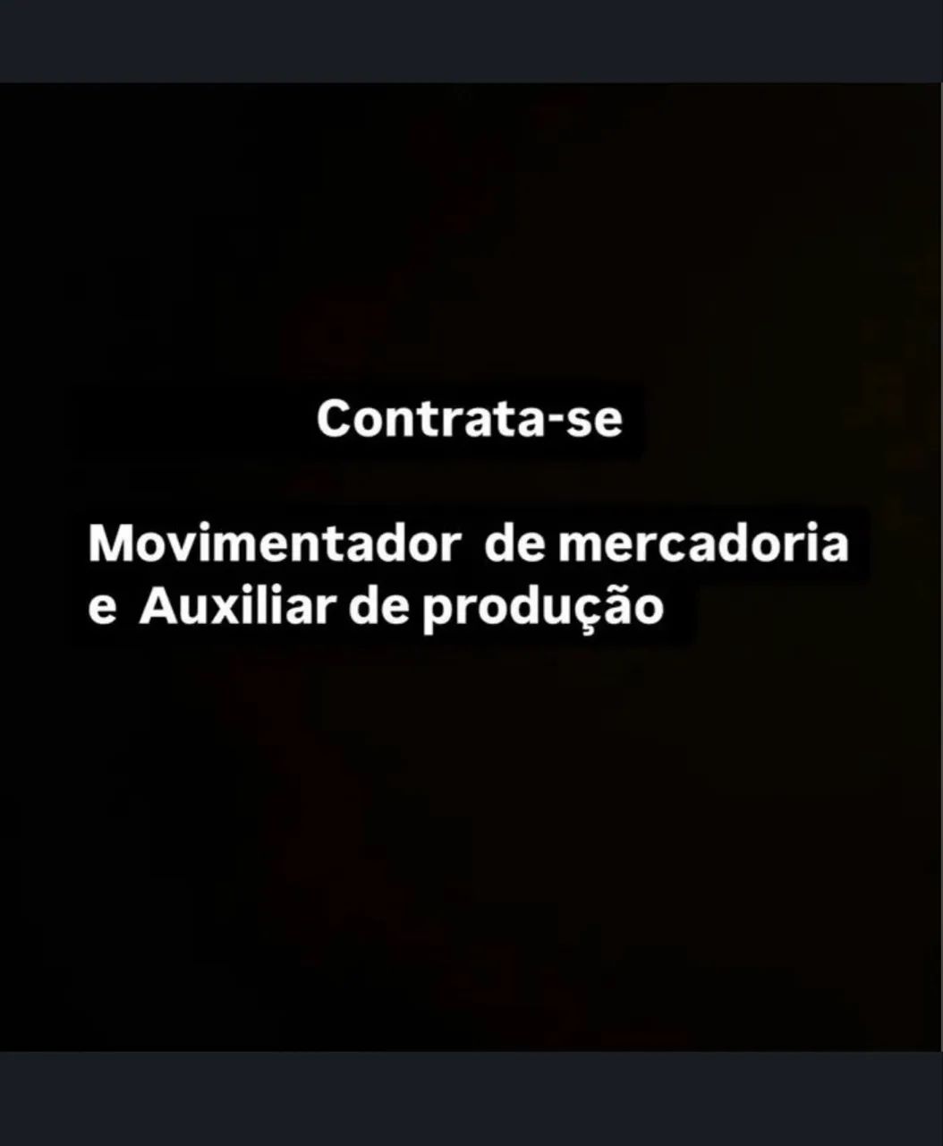 Auxiliar de produção 
