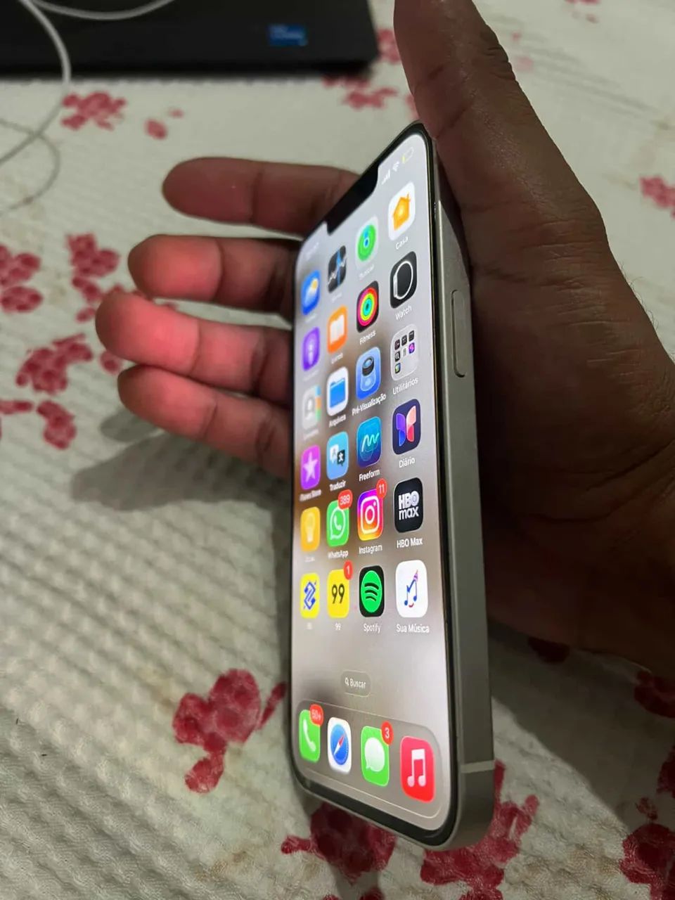 iPhone 13 branco 256 gb  - Foto 3