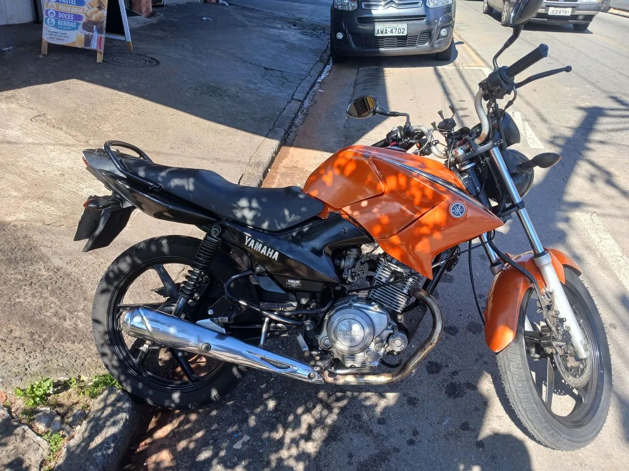 Yamaha factor 125 Ed laranja  - Foto 2