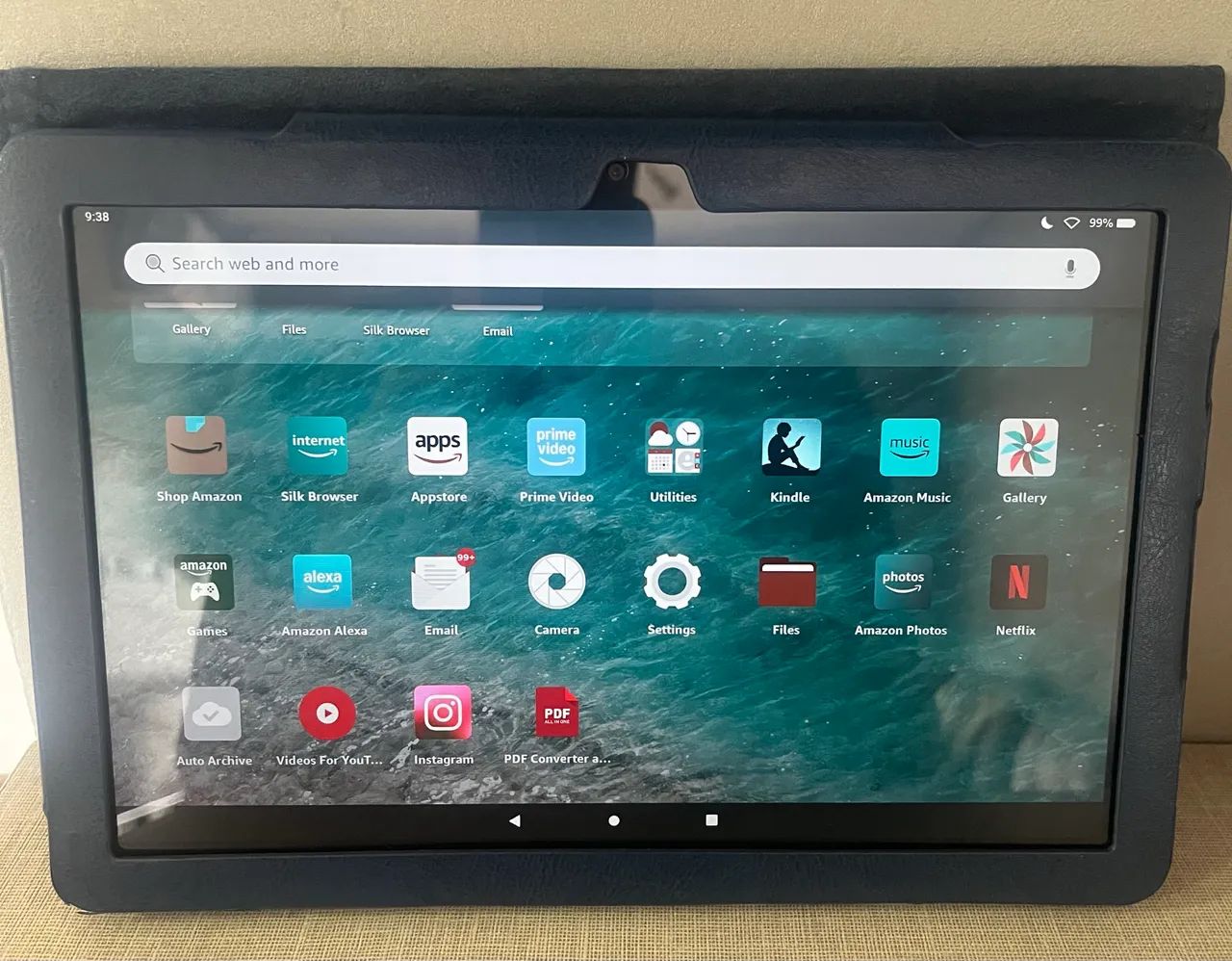 Amazon Fire HD 10 32GB 11ª Geração + Case com Apoio | Impecável - Foto 2