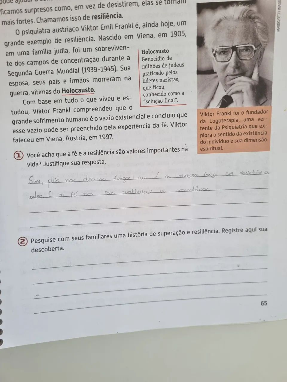 livro crescer com alegria e fé 8 - Foto 2