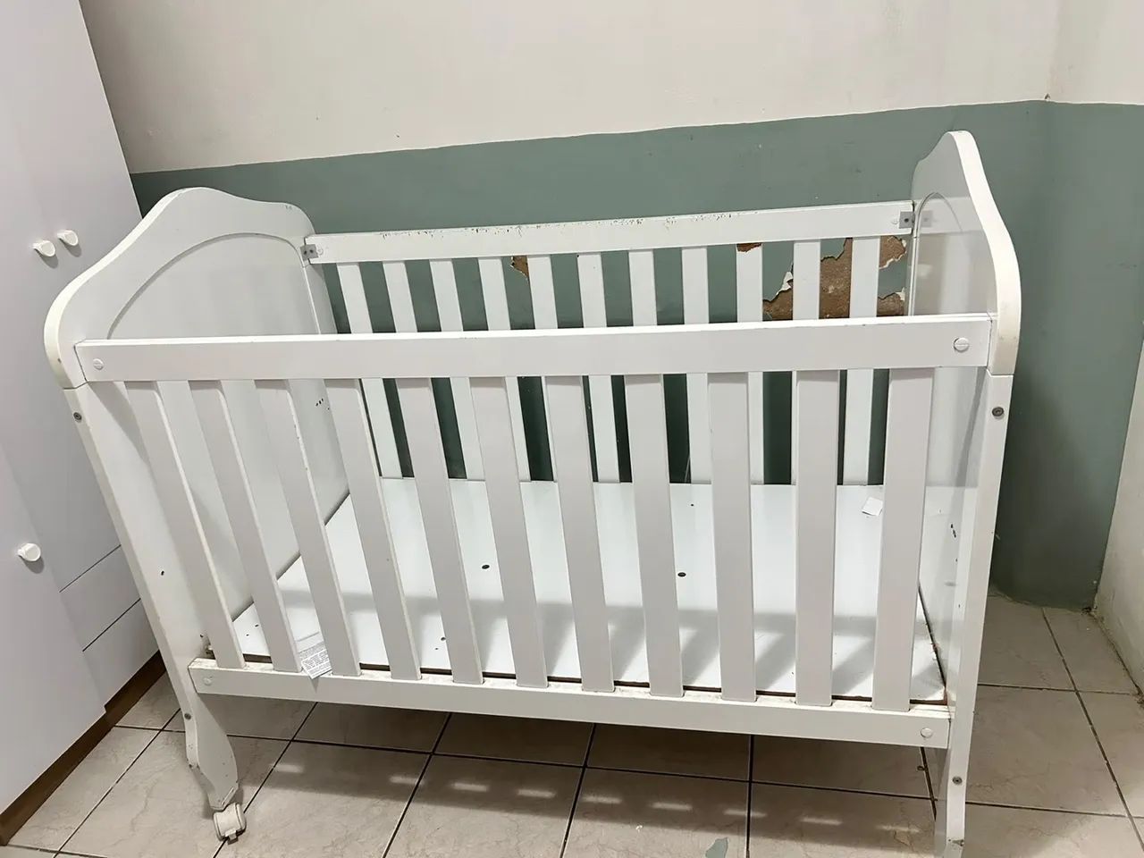 Berço americano/acompanha colchão  - Foto 4