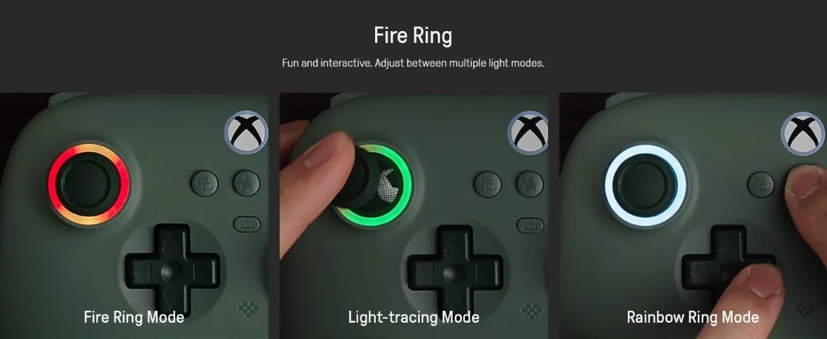 Controle 8BitDo Ultimate C Wired para Xbox - Foto 4