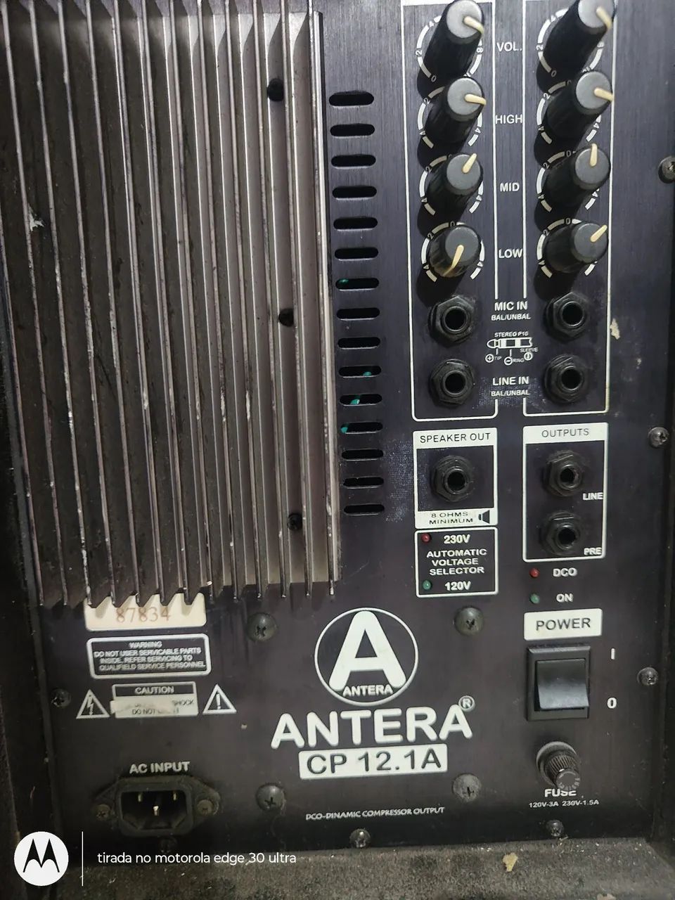CAIXA ANTERA 12 AMPLIFICADA  - Foto 4