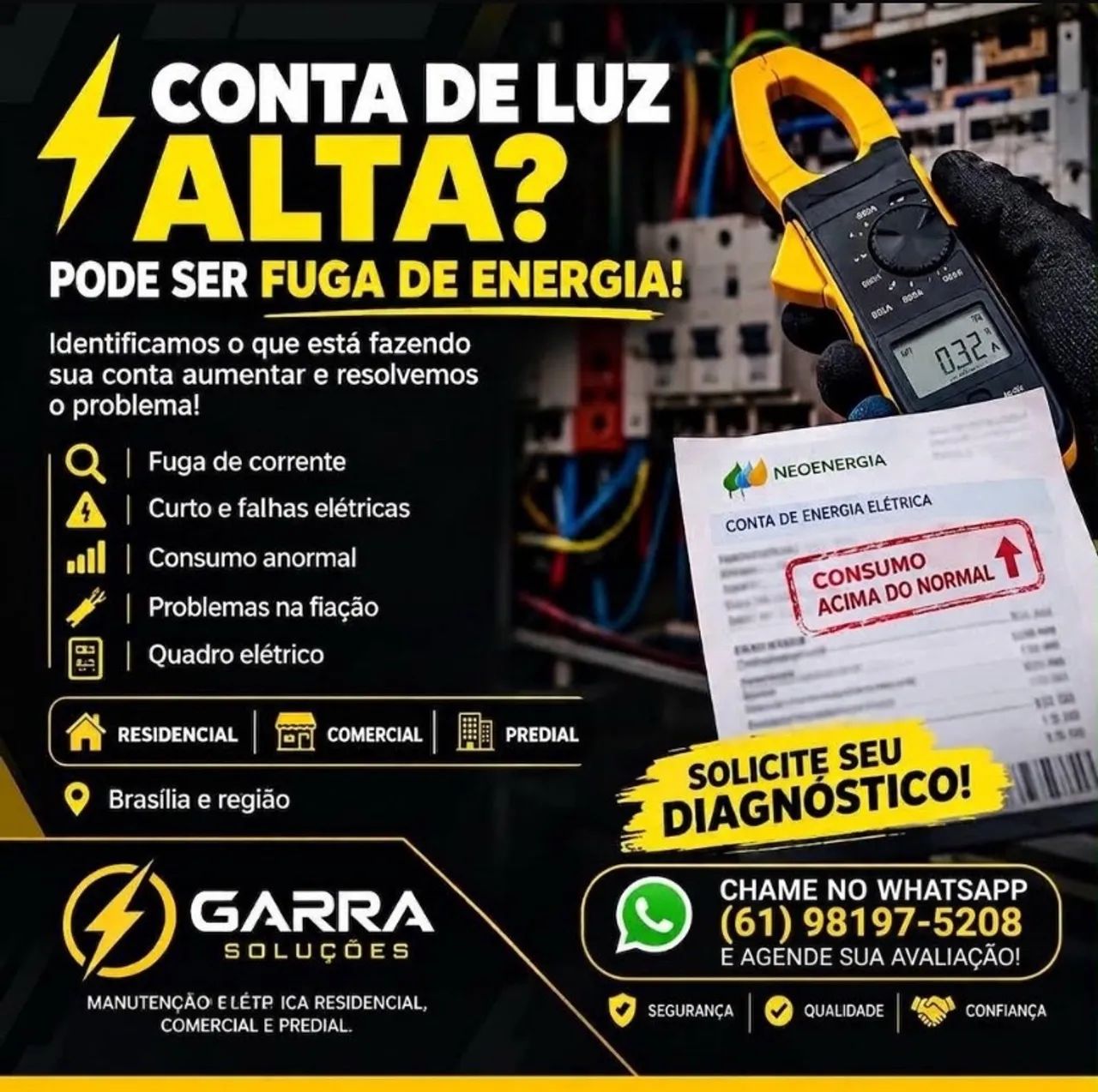 Eletricista/ eletrotécnico rapido e de confianca  - Foto 5
