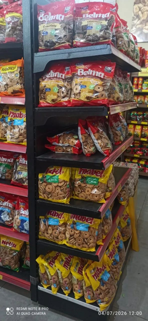 18 metros gondolas Pretas pouco usadas - Foto 3