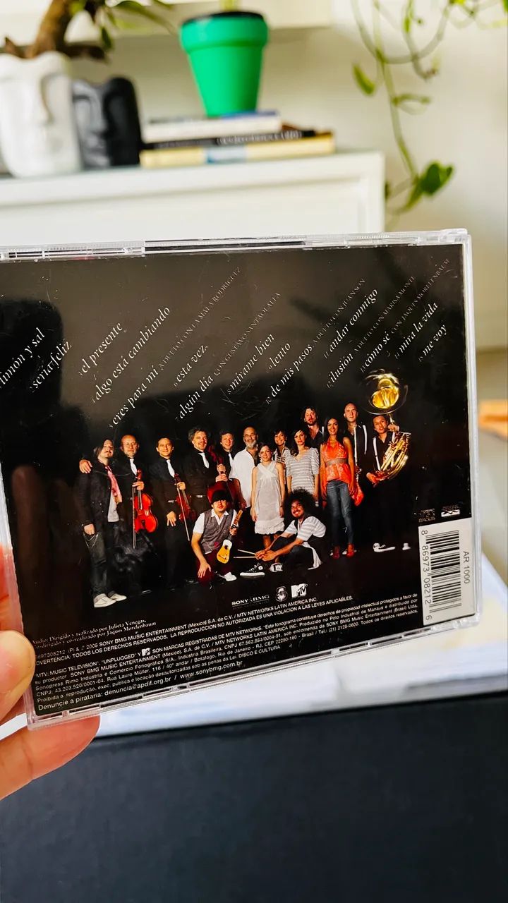 CD JULIETA VENEGAS MTV UNPLUGGED  - Foto 2