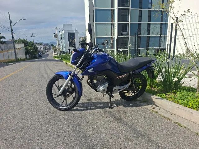 Honda Fan 160 azul - Foto 3