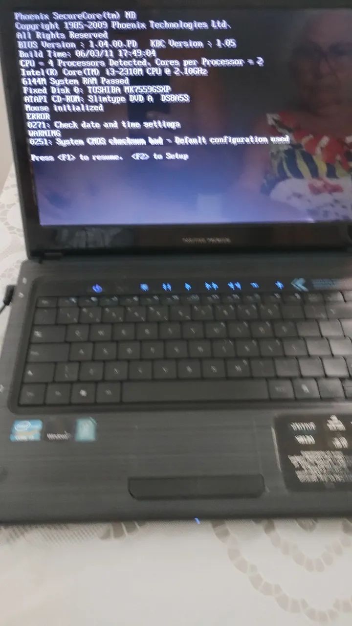 Notebook Positivo/Bateria Viciada - Foto 3