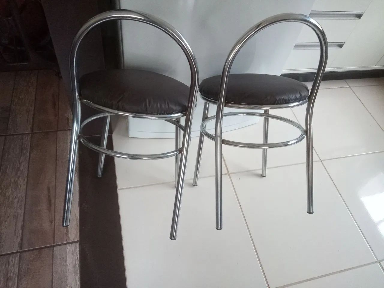 2 Banquetas Baixas Inox  - Foto 3