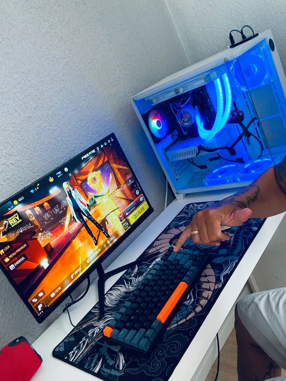 Pc gamer ryzen 5 4600g rx 580 - Foto 2