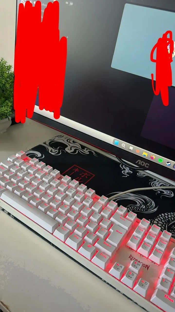 Teclado mecânico redragon  - Foto 2