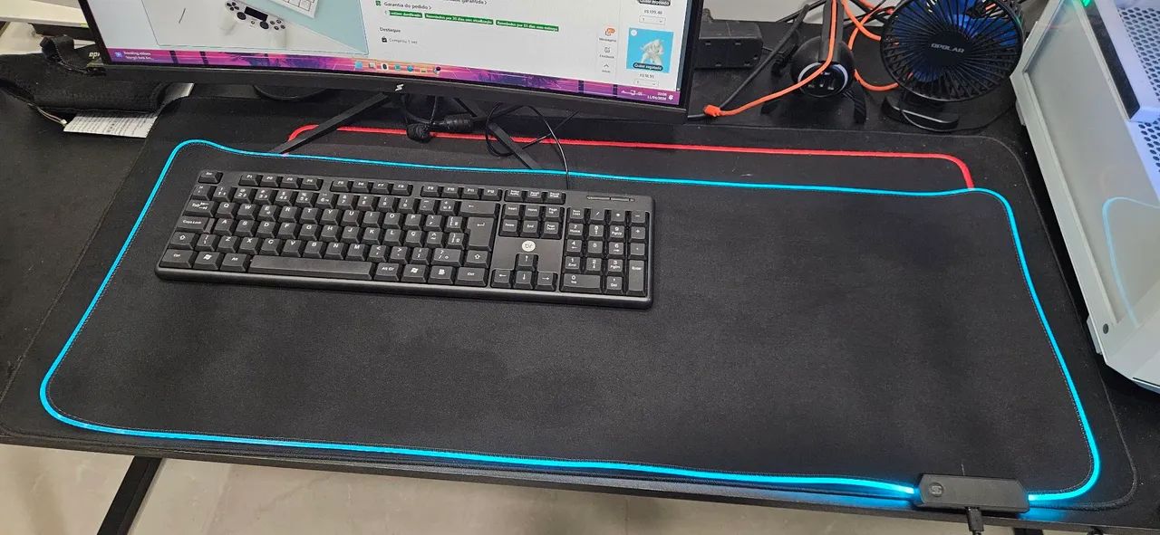 Mousepad gamer RGB 30 x 80cm - Foto 2