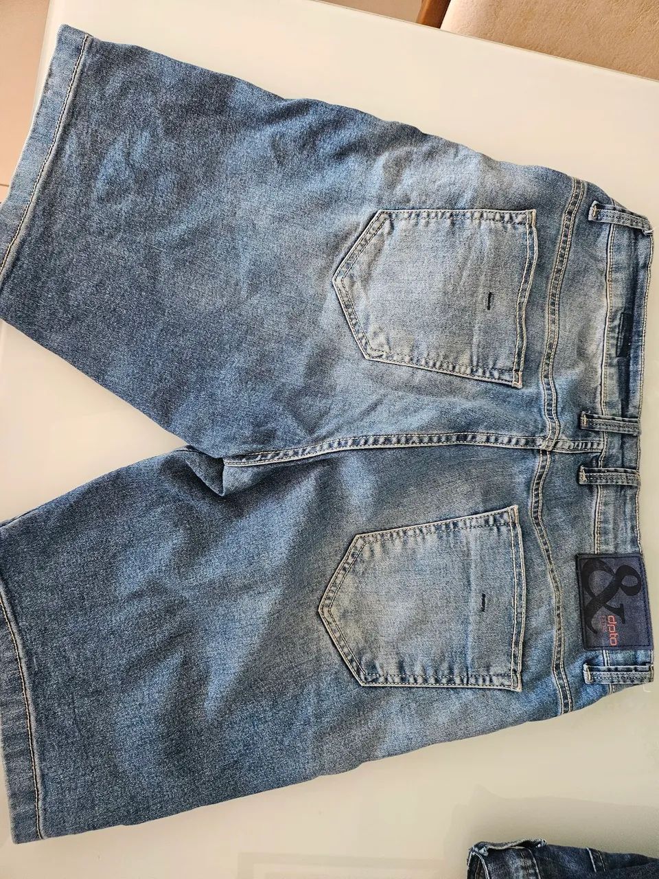 Bermuda jeans Azul - Foto 2