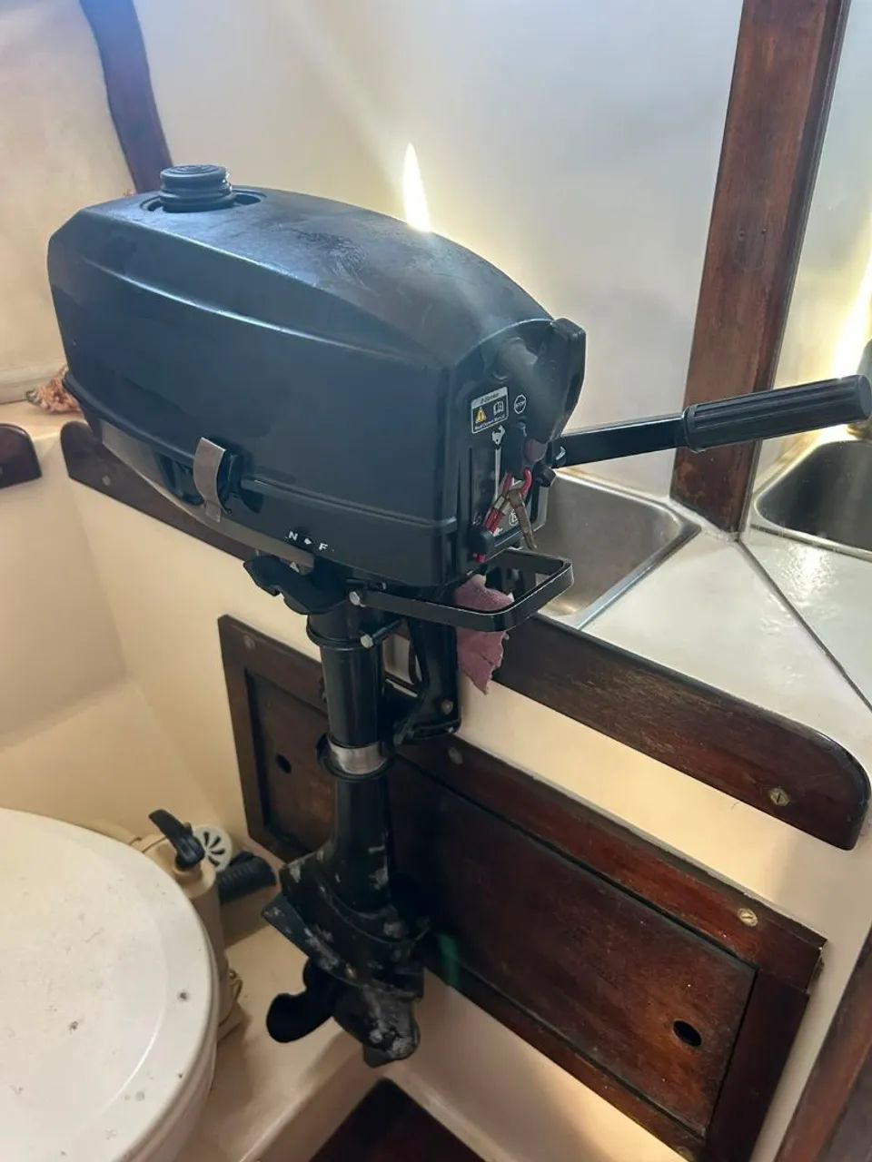 Motor popa