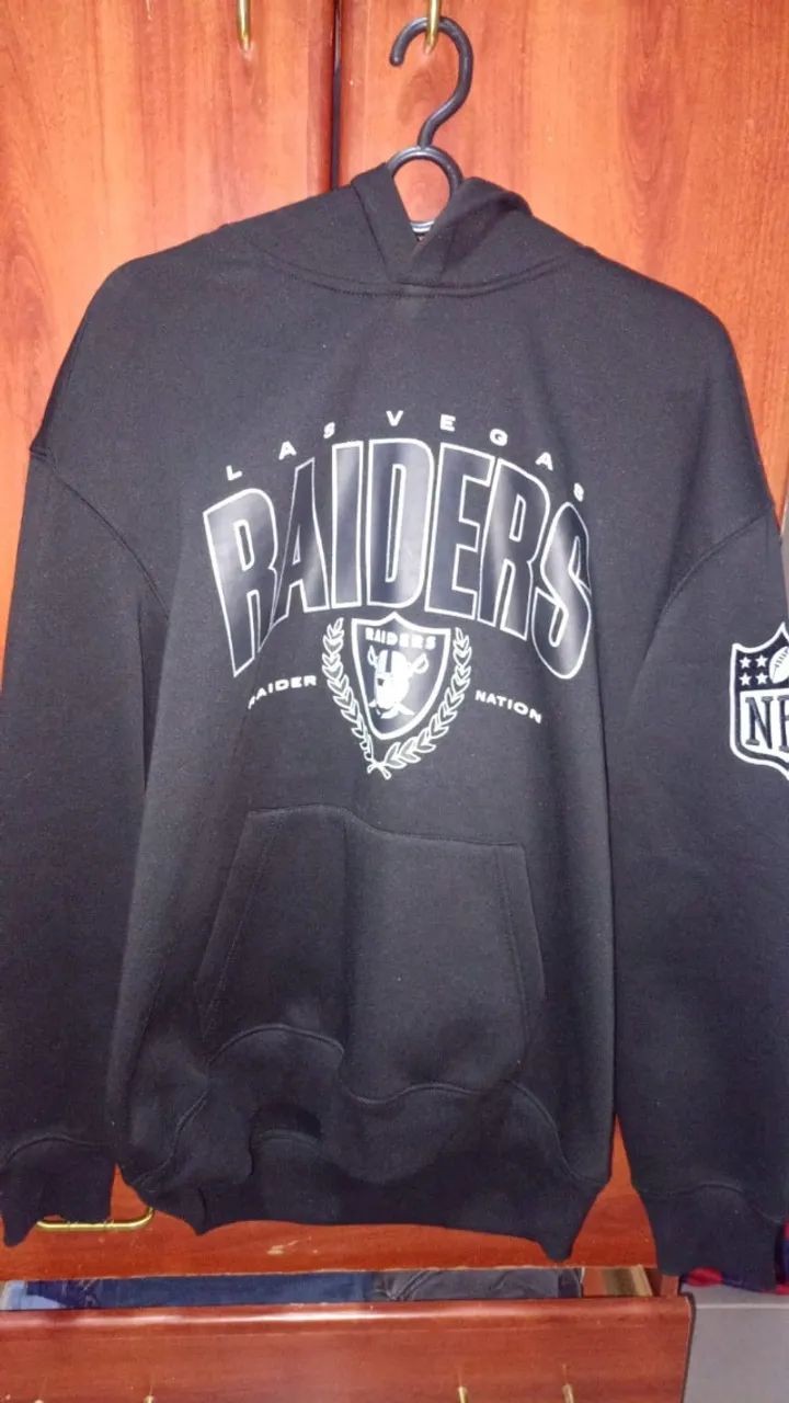 camisa de frio raiders nfl - Foto 2
