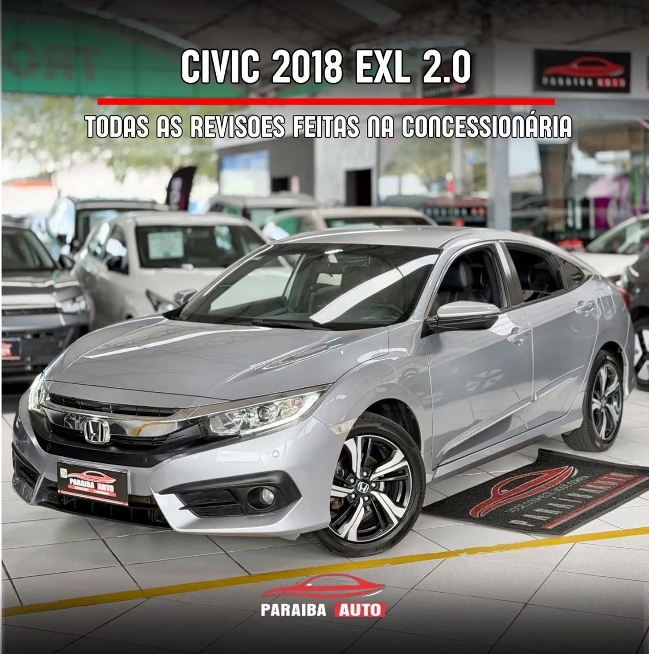 Honda Civic Civic Sedan EXL 2.0 Flex 16V Aut.4p 2018