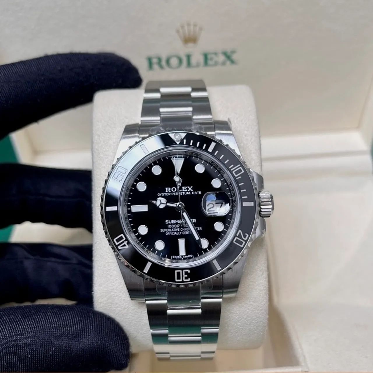 Relógio Rolex submariner preto novo automático  - Foto 3