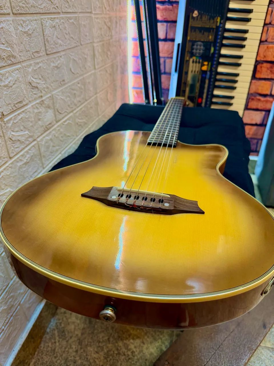 Violão Fox nylon raríssimo  - Foto 5