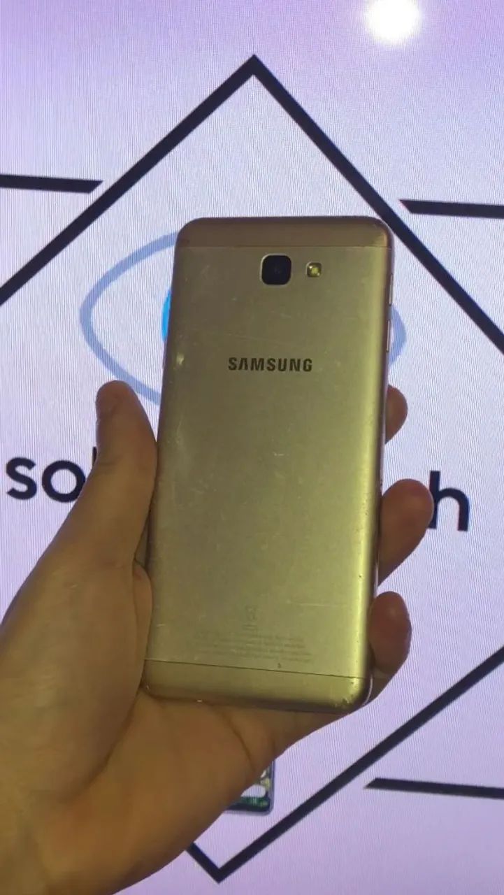 J5 prime samsung galaxy branco seminovo  - Foto 5