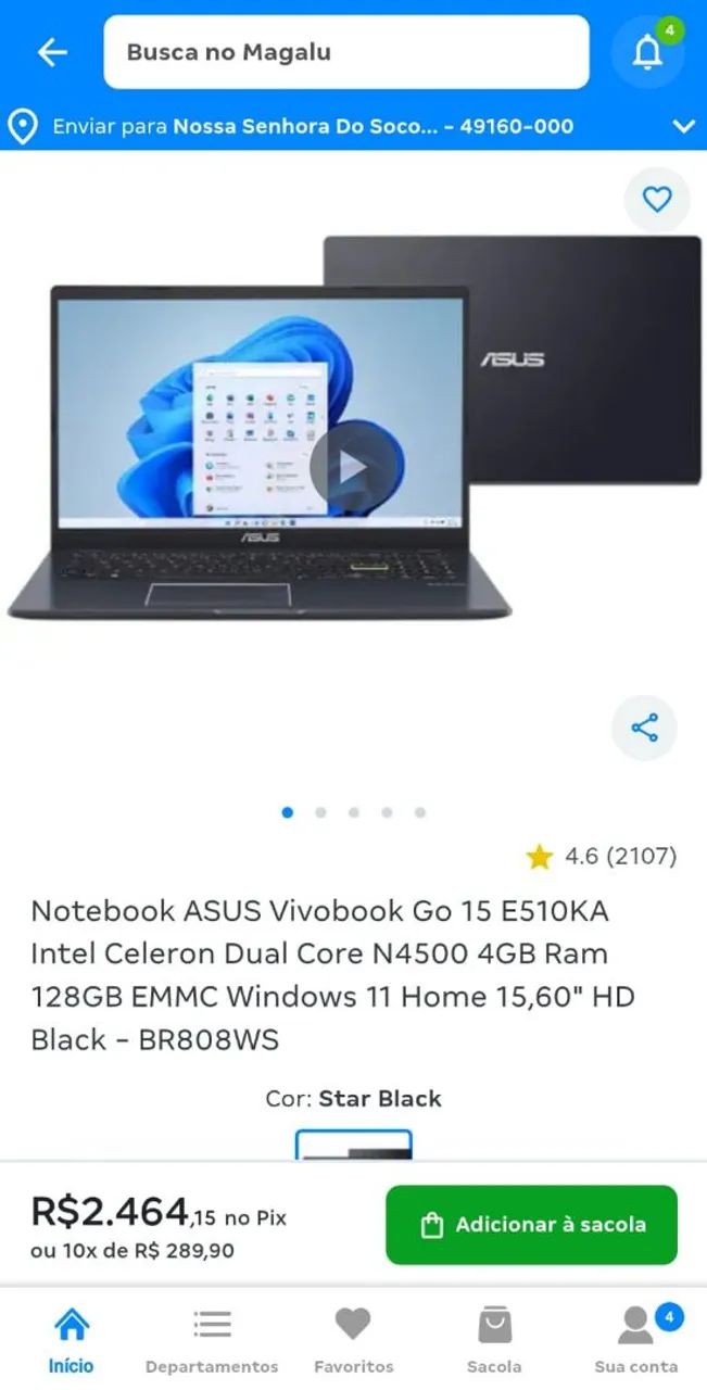 Notebook Asus  - Foto 5