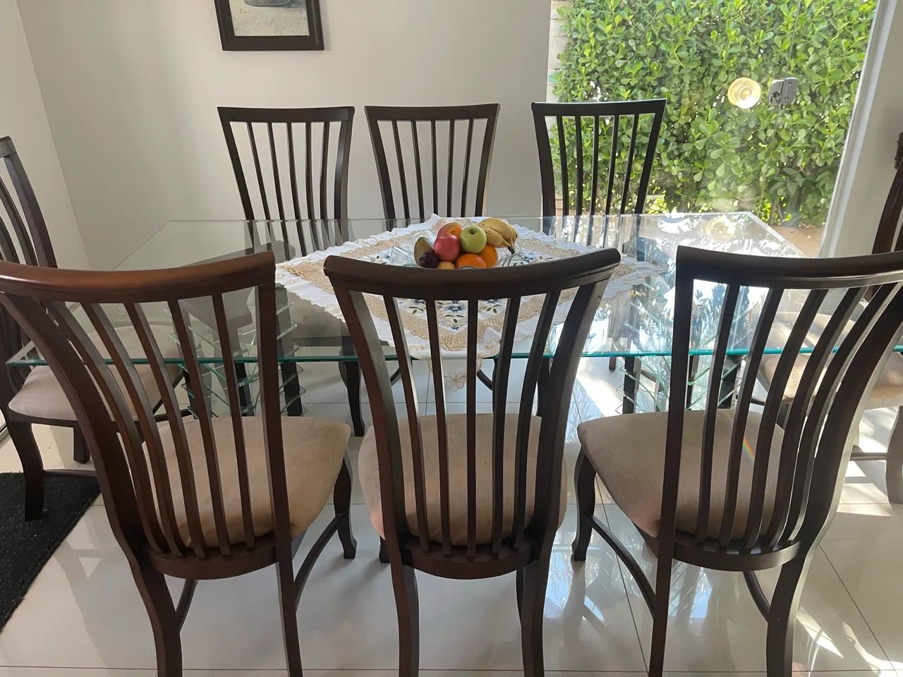 Mesa com 8 cadeiras  - Foto 3