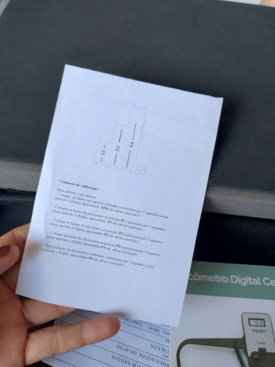 Adipômetro Cescorf  - Foto 3