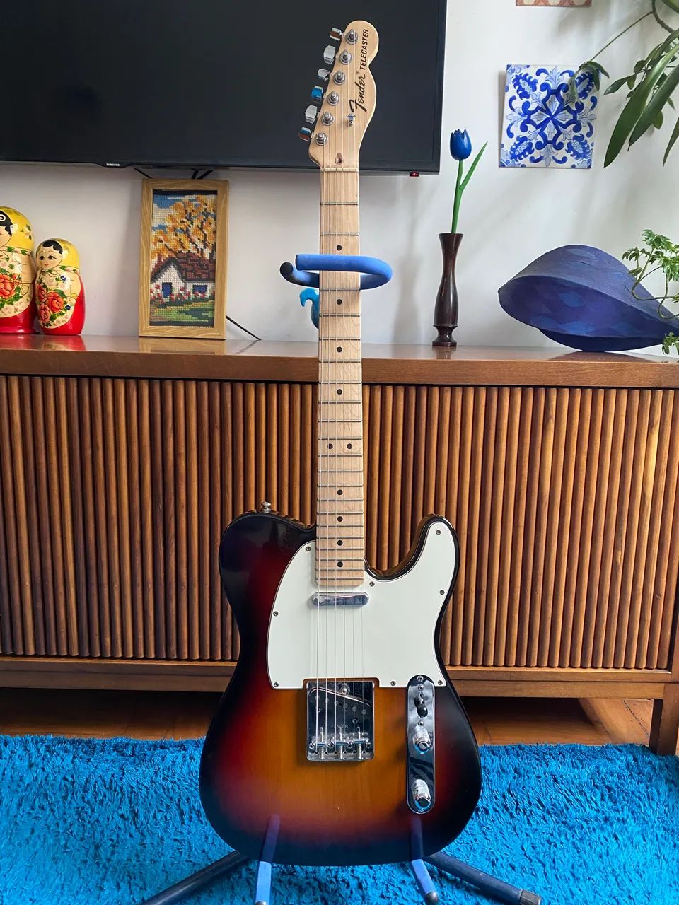 Guitarra Fender American Tele Highway One - Instrumentos musicais