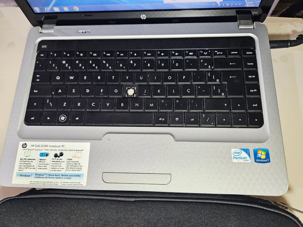 Notebook PC HP G42-212BR  - Foto 4