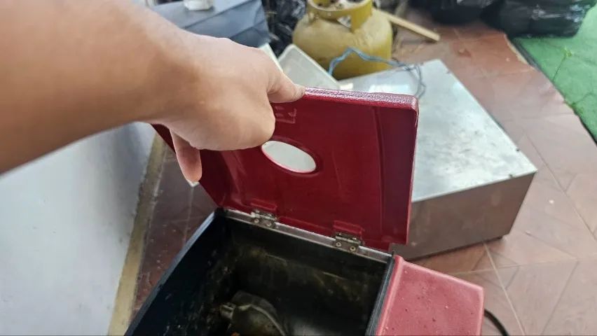 Masseira Basculante Aço inox