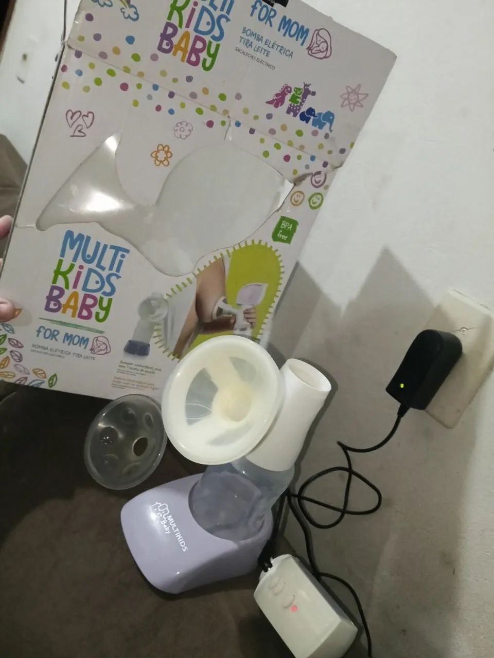 Bomba elétrica tirar leite  - Foto 2