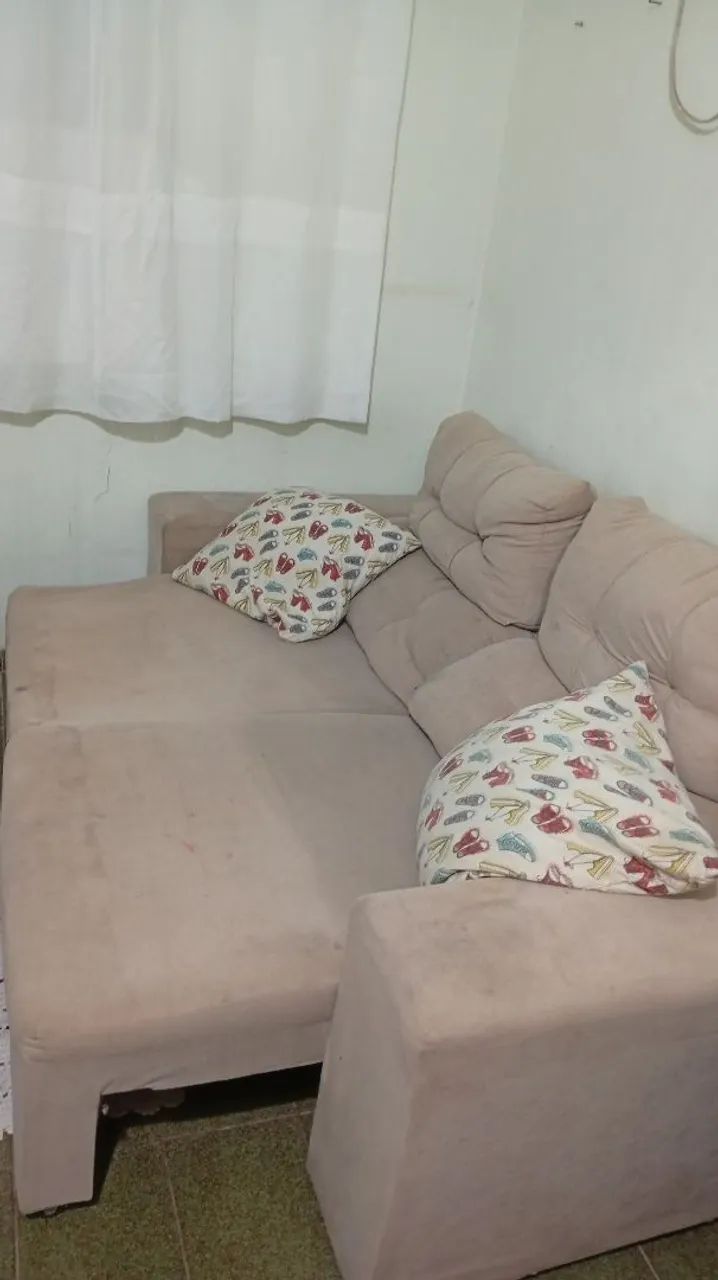 Sofá cama, de linho contato *) - Foto 2