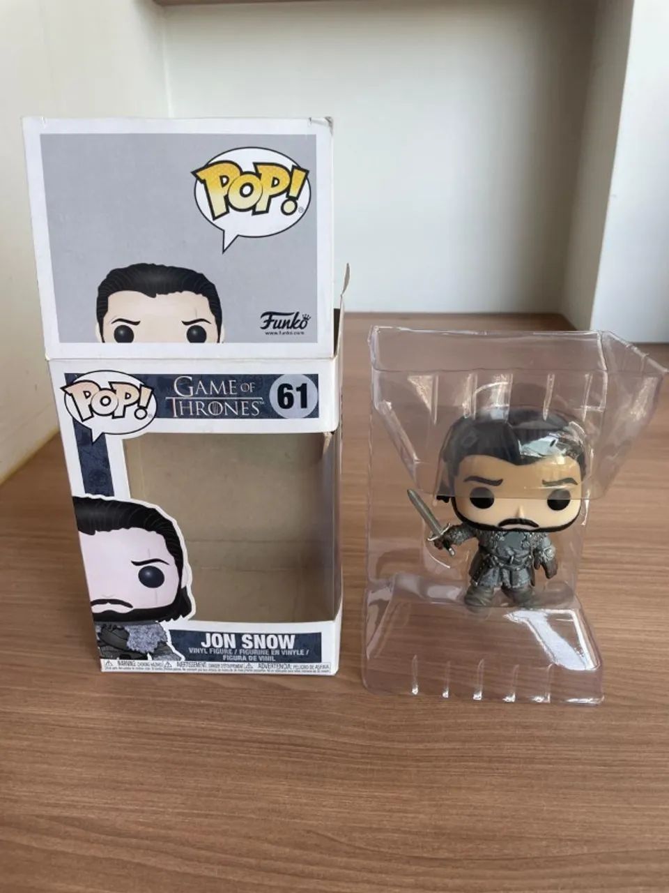 Funko Pop Game of Thrones Jon Snow #61 Original Funko - Foto 5