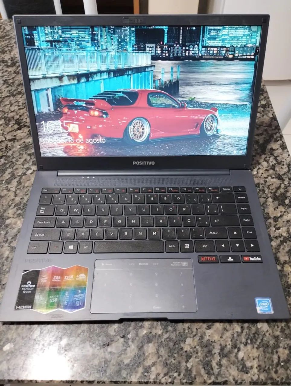 Notebook positivo Q232B 2gb ram, é 32gb armazenamento  - Foto 3
