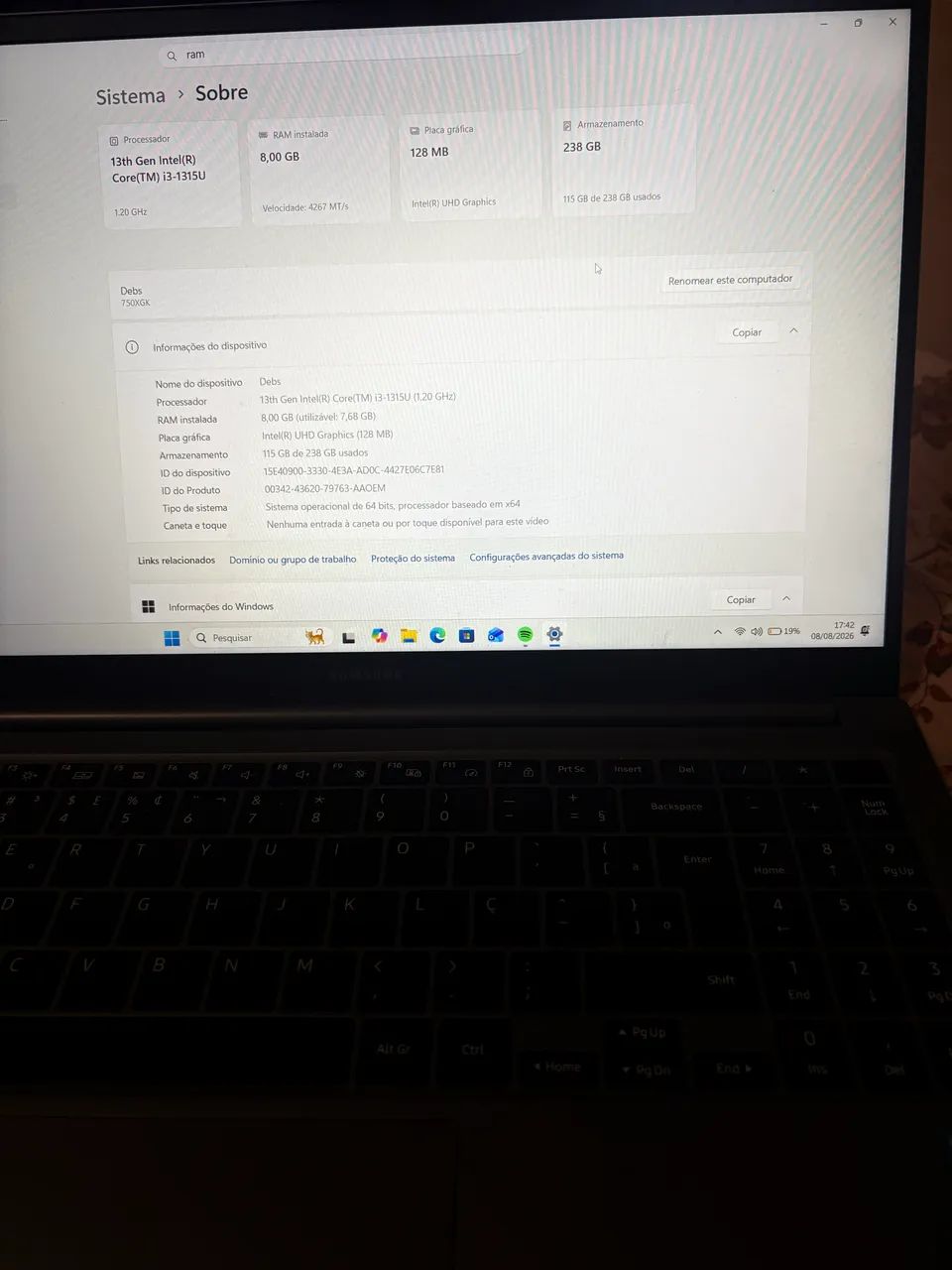 Notebook samsung galaxy book 4 - Foto 4
