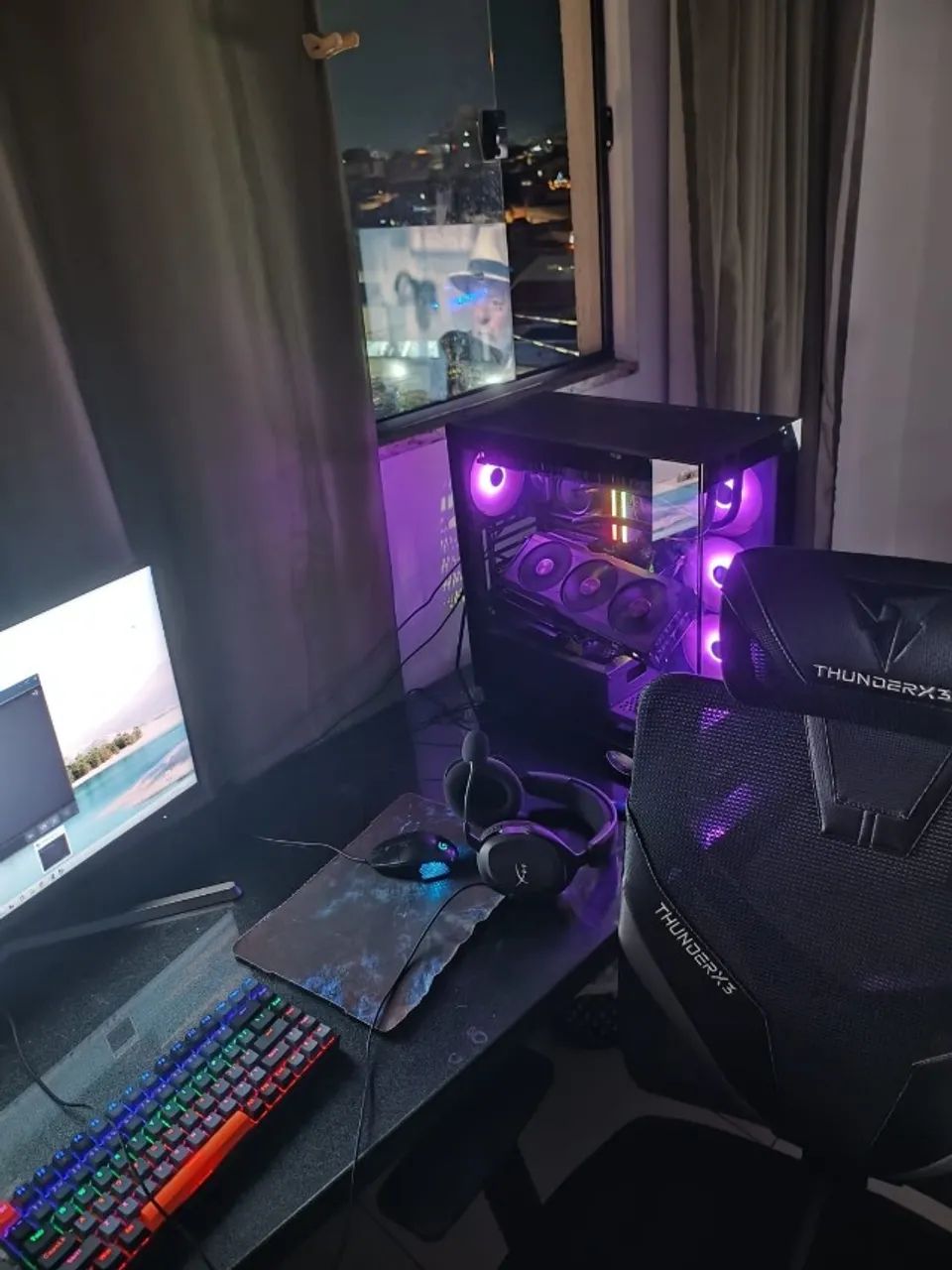 PC Gamer Ryzen 7 5700X3D + RX 6800 16GB | RODA TUDO  - Foto 2