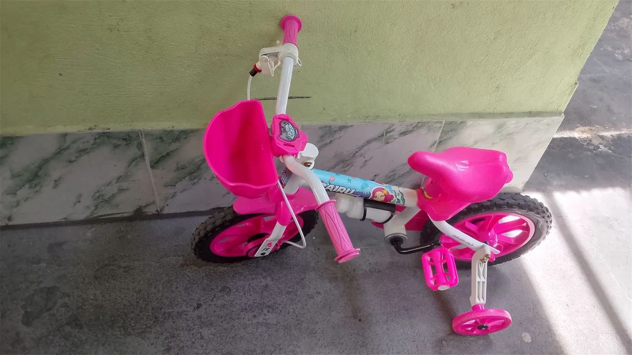 Bicicleta infantil aro 12 nova menor valor não diminuo mais! - Foto 3