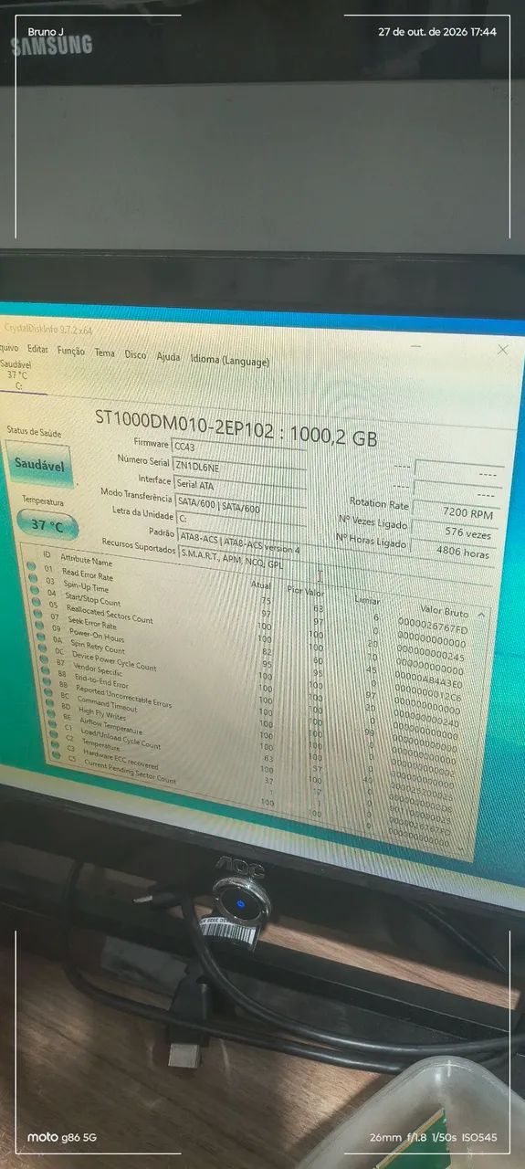 HD Seagate barracuda 1 tb - Foto 3