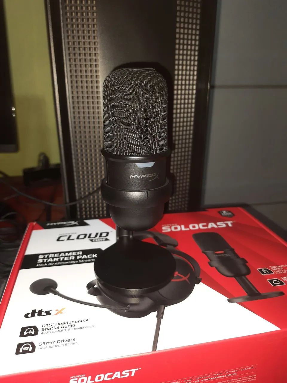 Microfone Hyperx Solocast