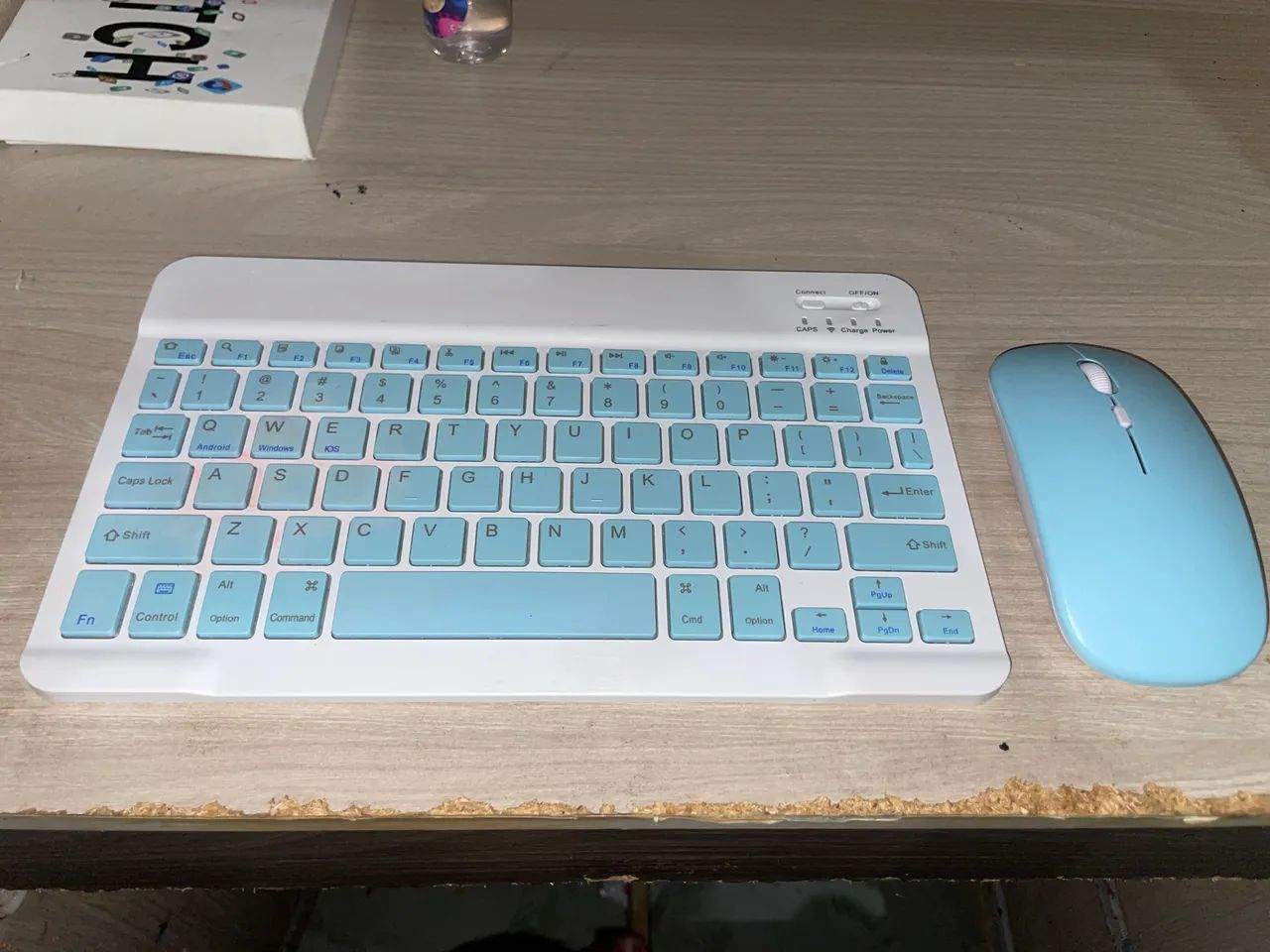 Teclado + Mouse Via Bluetooth