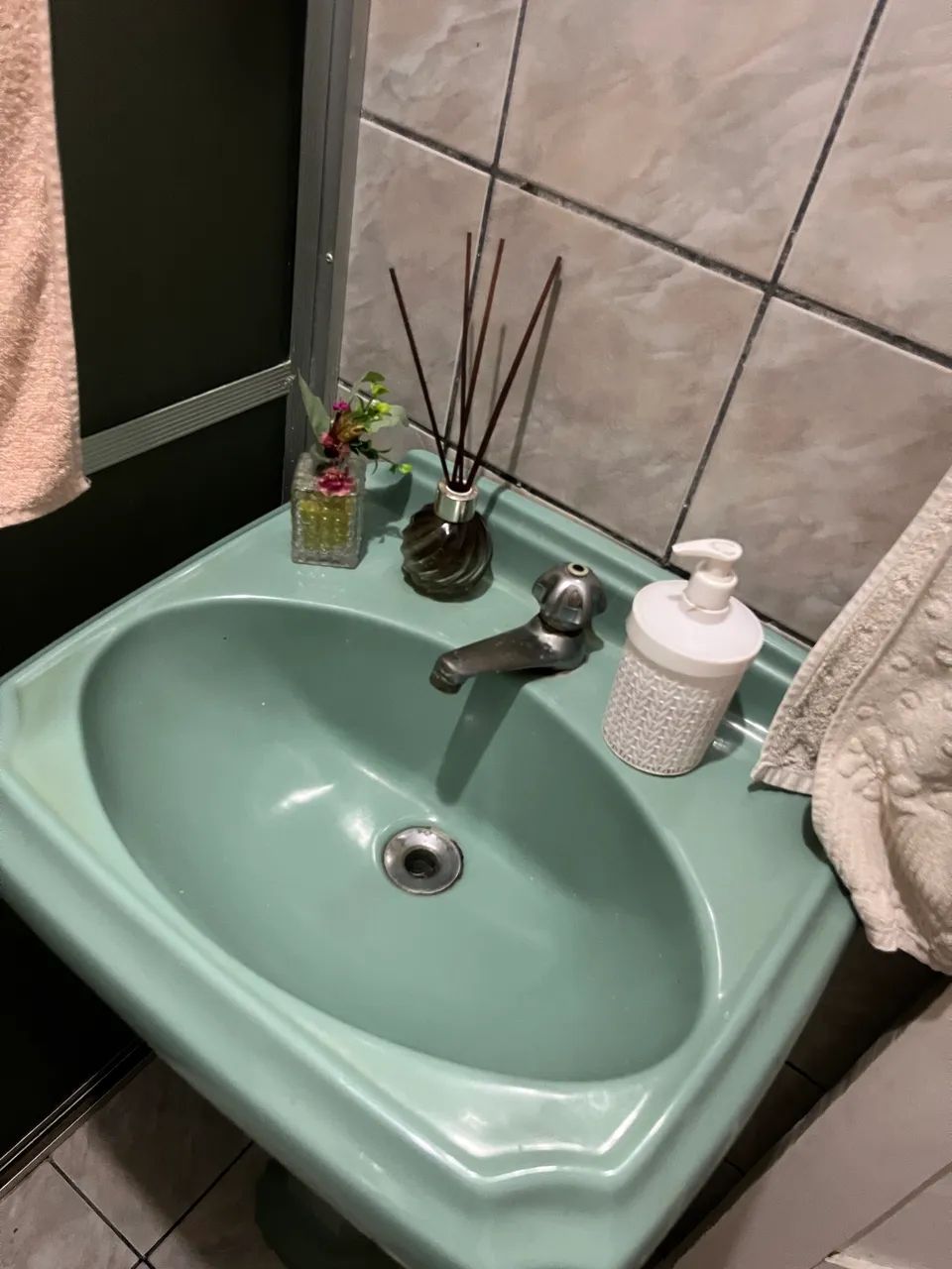 PIA VINTAGE NA COR VERDE ÁGUA 