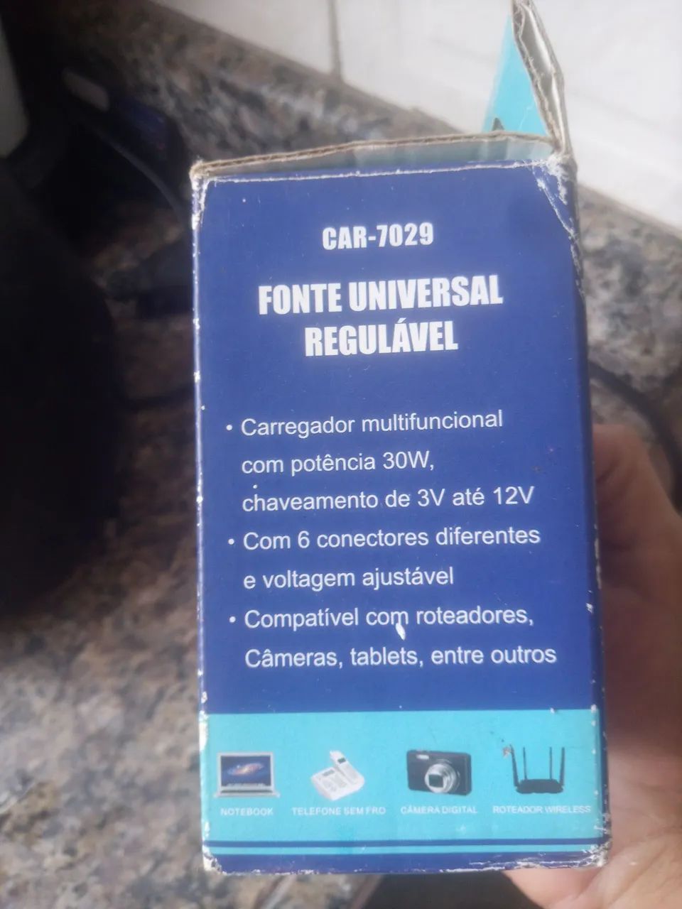 Fonte Universal Regulável CAR-7029 - Foto 4