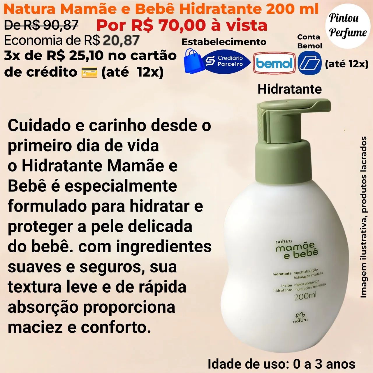 Mamãe e Bebê Natura Produtos em Promoção - Foto 4
